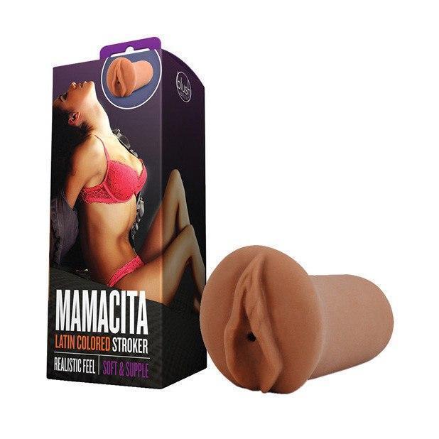 Blush Novelties - Mamacita Latin Masturbator (Brown) Masturbator Vagina (Non Vibration) Durio Asia