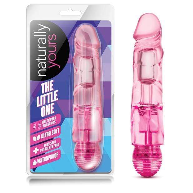 Blush Novelties - Naturally Yours The Little One Vibrator (Pink) Realistic Dildo w/o suction cup (Vibration) Non Rechargeable Durio Asia