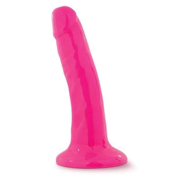 Blush Novelties - Neo Dual Density 6" (Pink) Non Realistic Dildo with suction cup (Non Vibration)