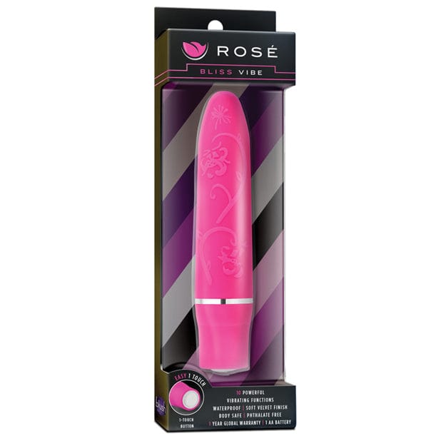 Blush Novelties - Rose Bliss Vibe Bullet Vibrator (Pink) Bullet (Vibration) Non Rechargeable 622626909 CherryAffairs