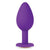 Blush Novelties - Temptasia Bling Anal Plug with Gem Small (Purple) Anal Plug (Non Vibration) 622629230 CherryAffairs