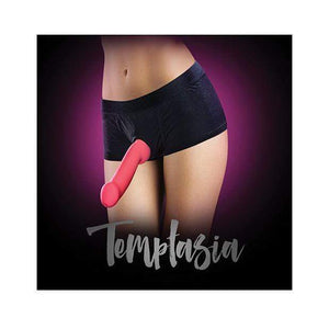 Blush Novelties - Temptasia Strap On Harness Briefs M (Black) Strap On w/o Dildo 819835021704 CherryAffairs