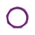 Blush Novelties - Wellness Geo C Ring (Purple) Silicone Cock Ring (Non Vibration) 853858007000 CherryAffairs