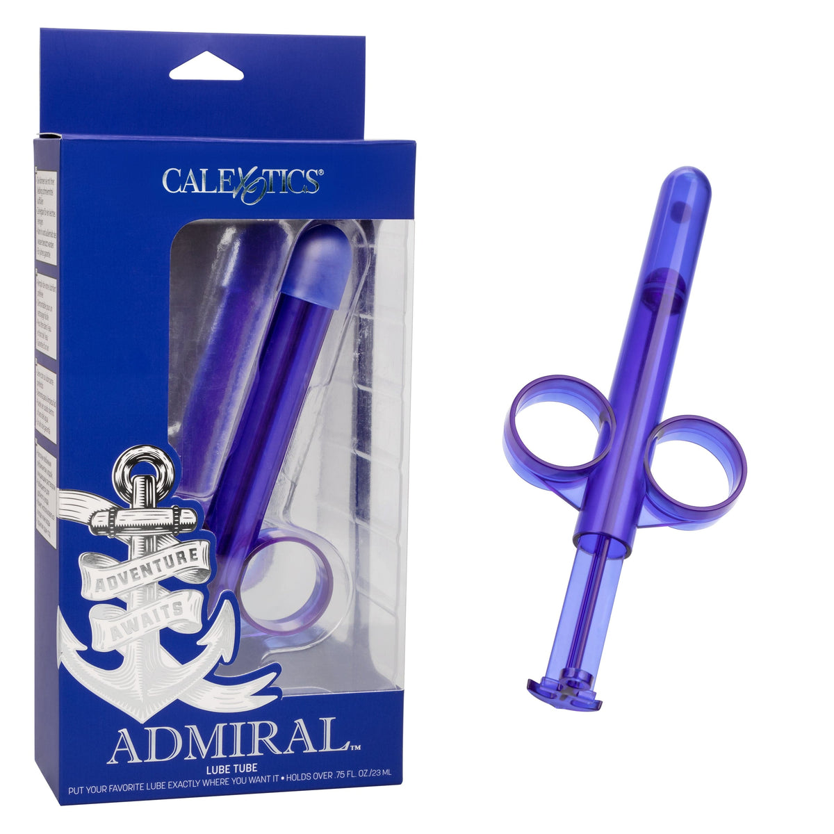 California Exotics - Admiral Lube Tube Accessory (Blue) Accessories 622857430 CherryAffairs