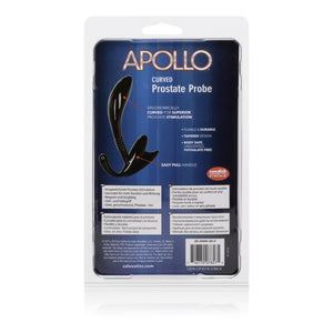 California Exotics - Apollo Curved Prostate Probe Massager (Black) Prostate Massager (Non Vibration) Singapore