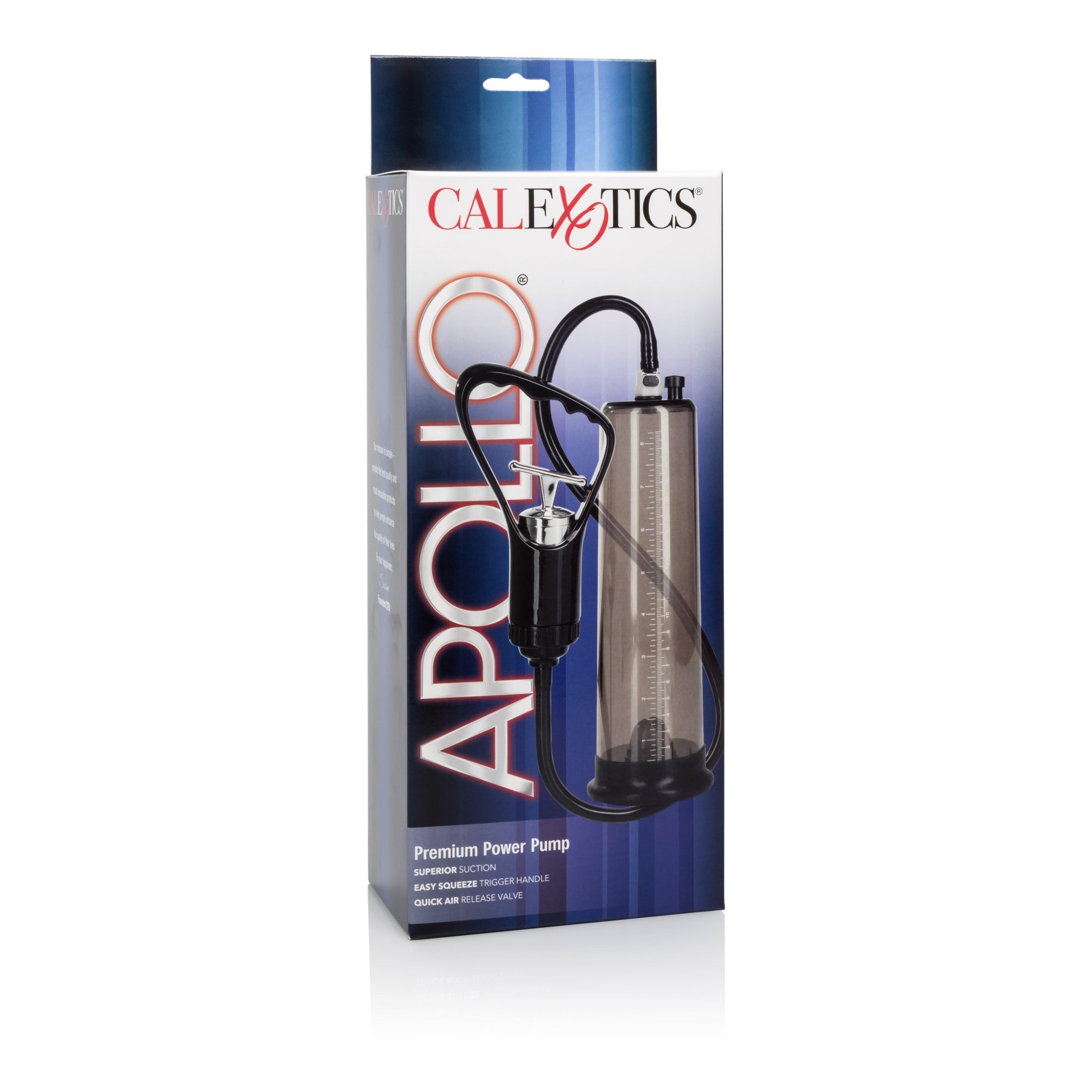 California Exotics - Apollo Premium Power Penis Pump (Black) Penis Pump (Non Vibration) Singapore