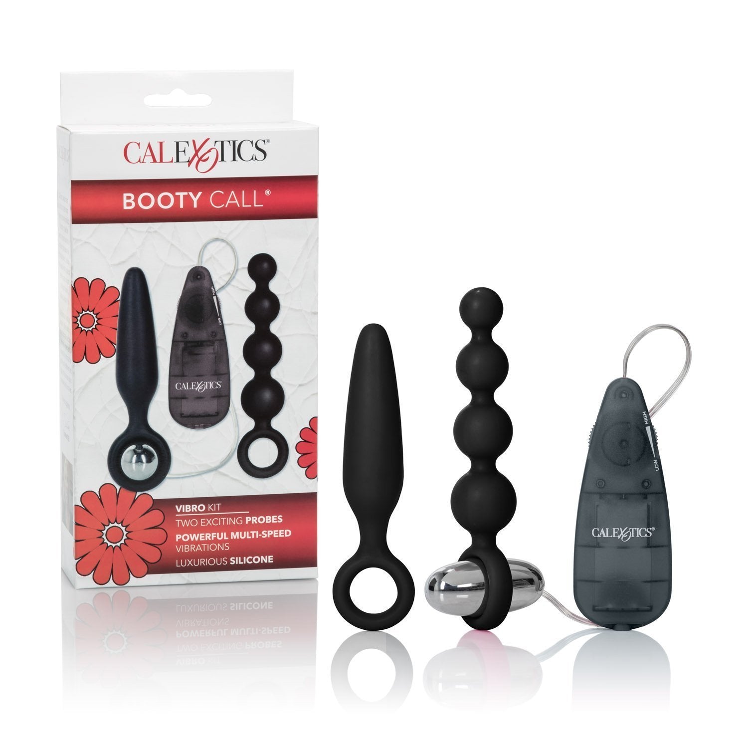 California Exotics - Booty Call Vibro Kit (Black) Prostate Massager (Vibration) Non Rechargeable Durio Asia