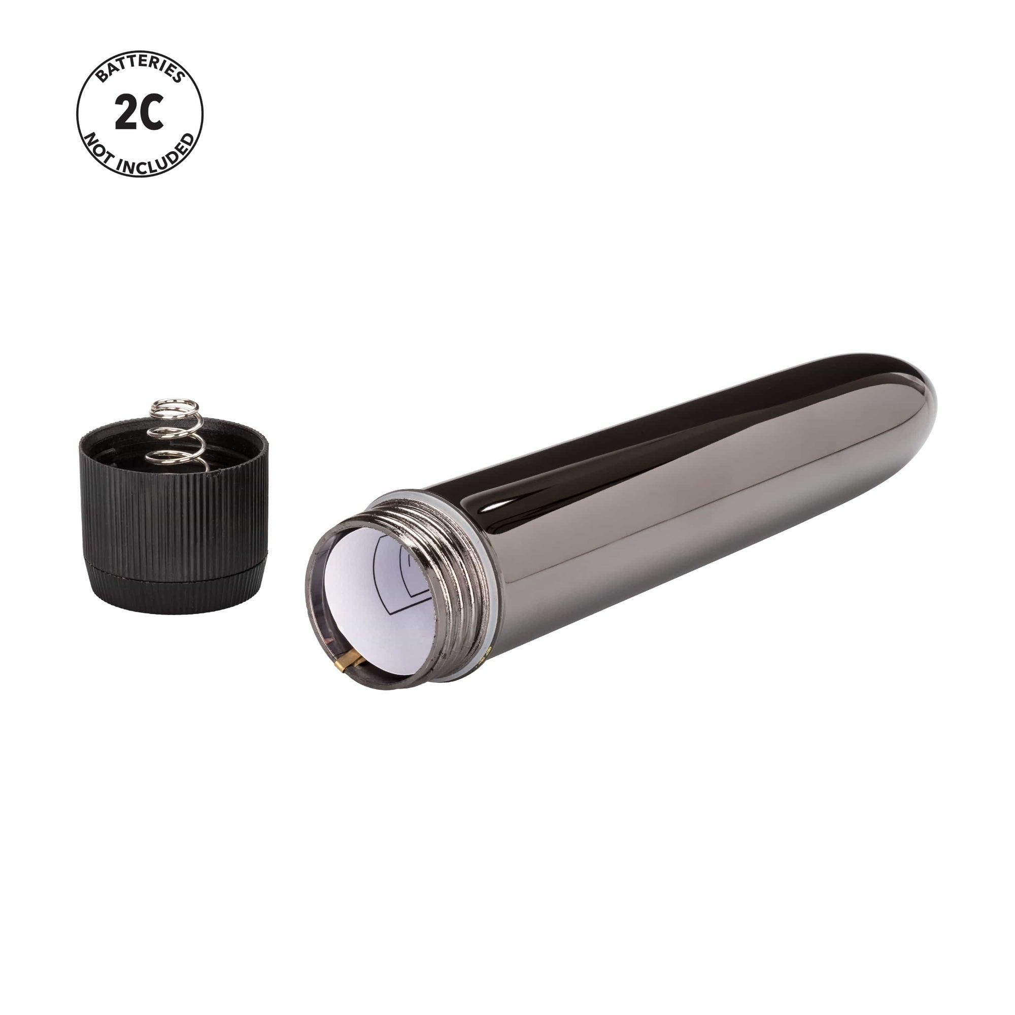 California Exotics - COLT Metal Rod Vibrator 7" (Silver) Non Realistic Dildo w/o suction cup (Vibration) Non Rechargeable 716770042972 CherryAffairs