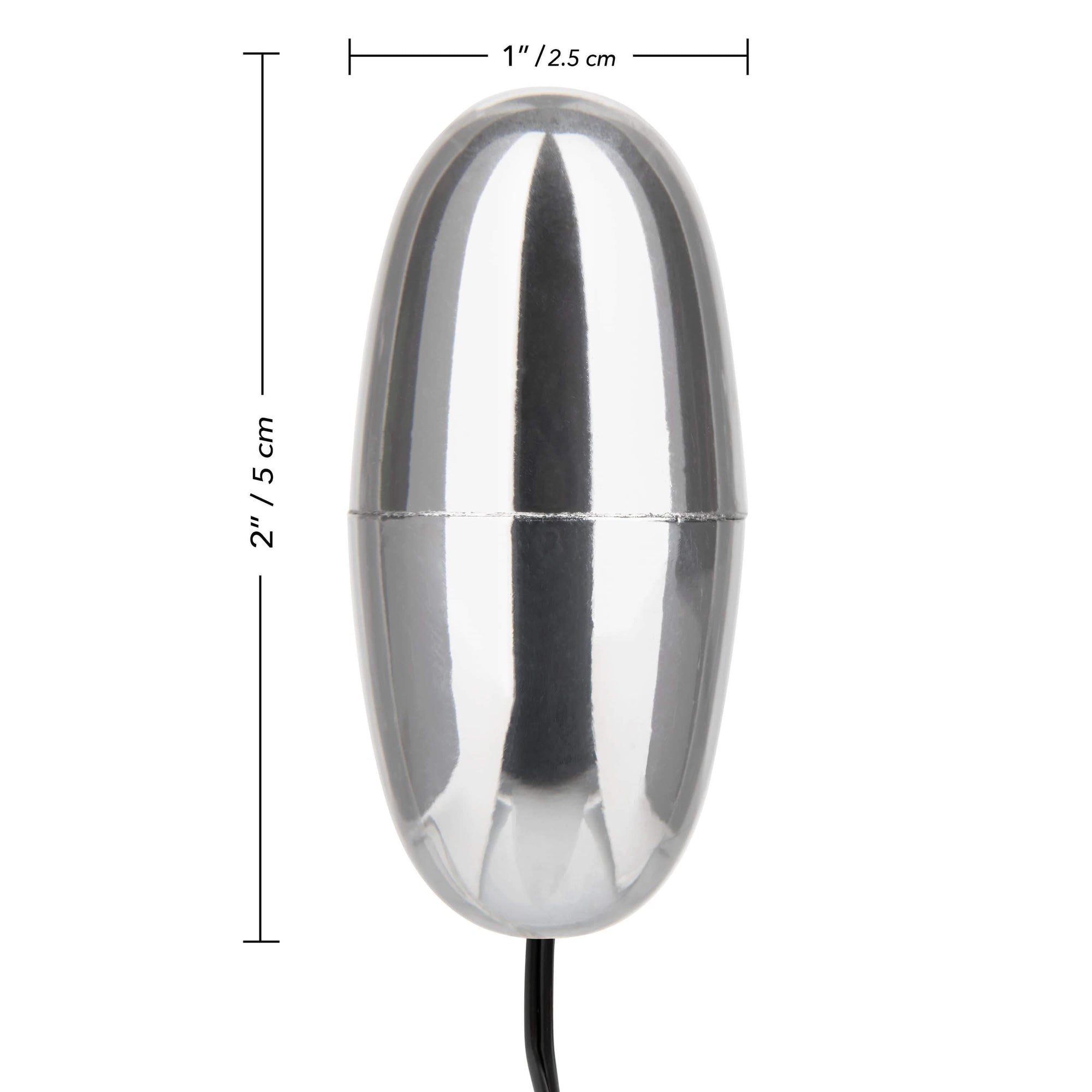 California Exotics - COLT Multi Speed Power Pak Bullet with Remote (Silver) Wired Remote Control Egg (Vibration) Non Rechargeable 716770032843 CherryAffairs