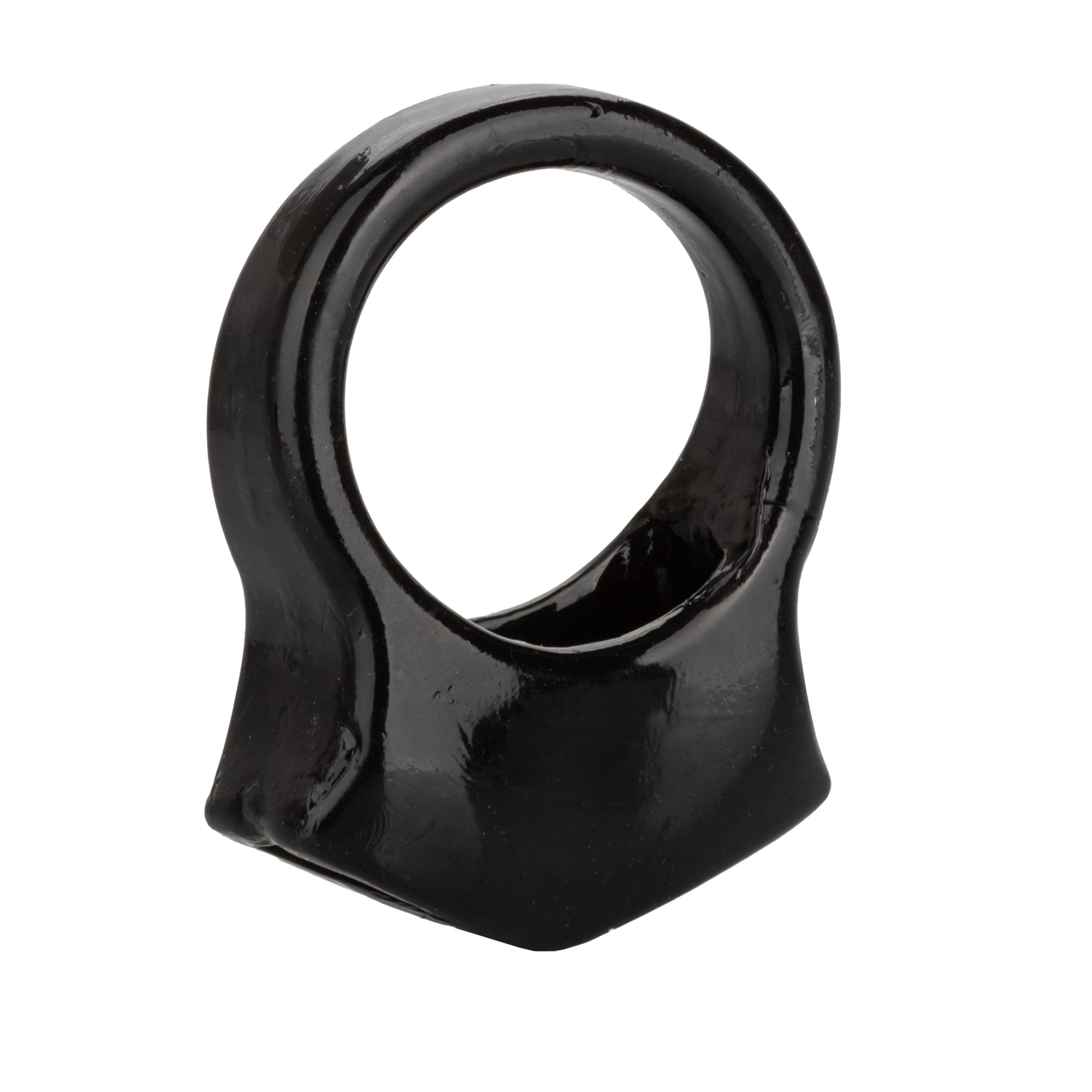California Exotics - COLT Snug Grip Dual Support Cock Ring (Black) Rubber Cock Ring (Non Vibration) 620049509 CherryAffairs