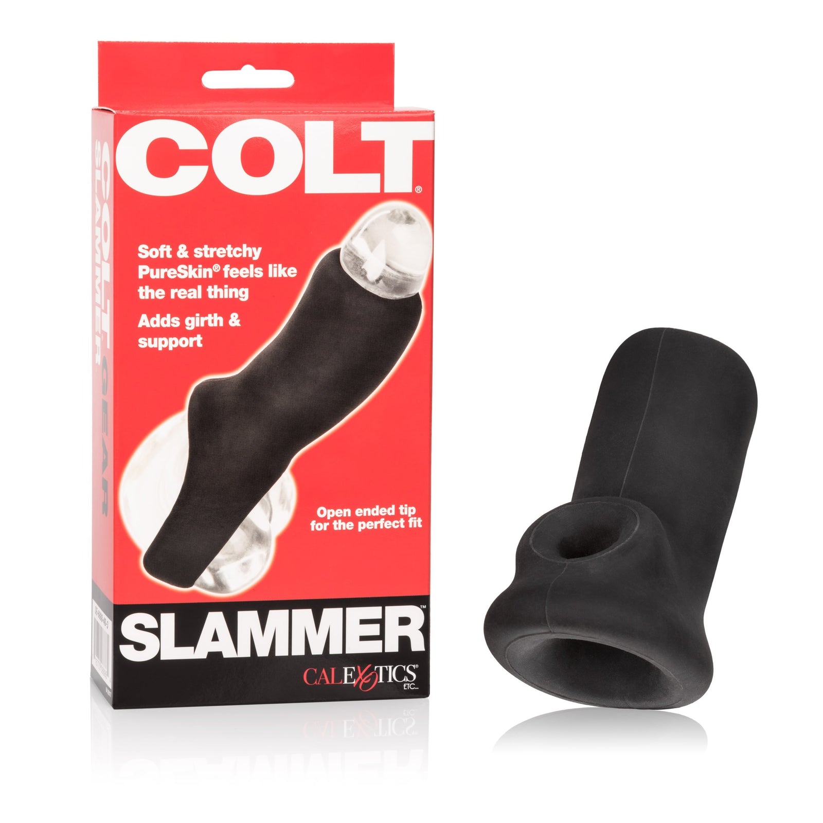 California Exotics - COLT Soft Slammer Cock Sleeve (Black) Cock Sleeves (Non Vibration) Durio Asia