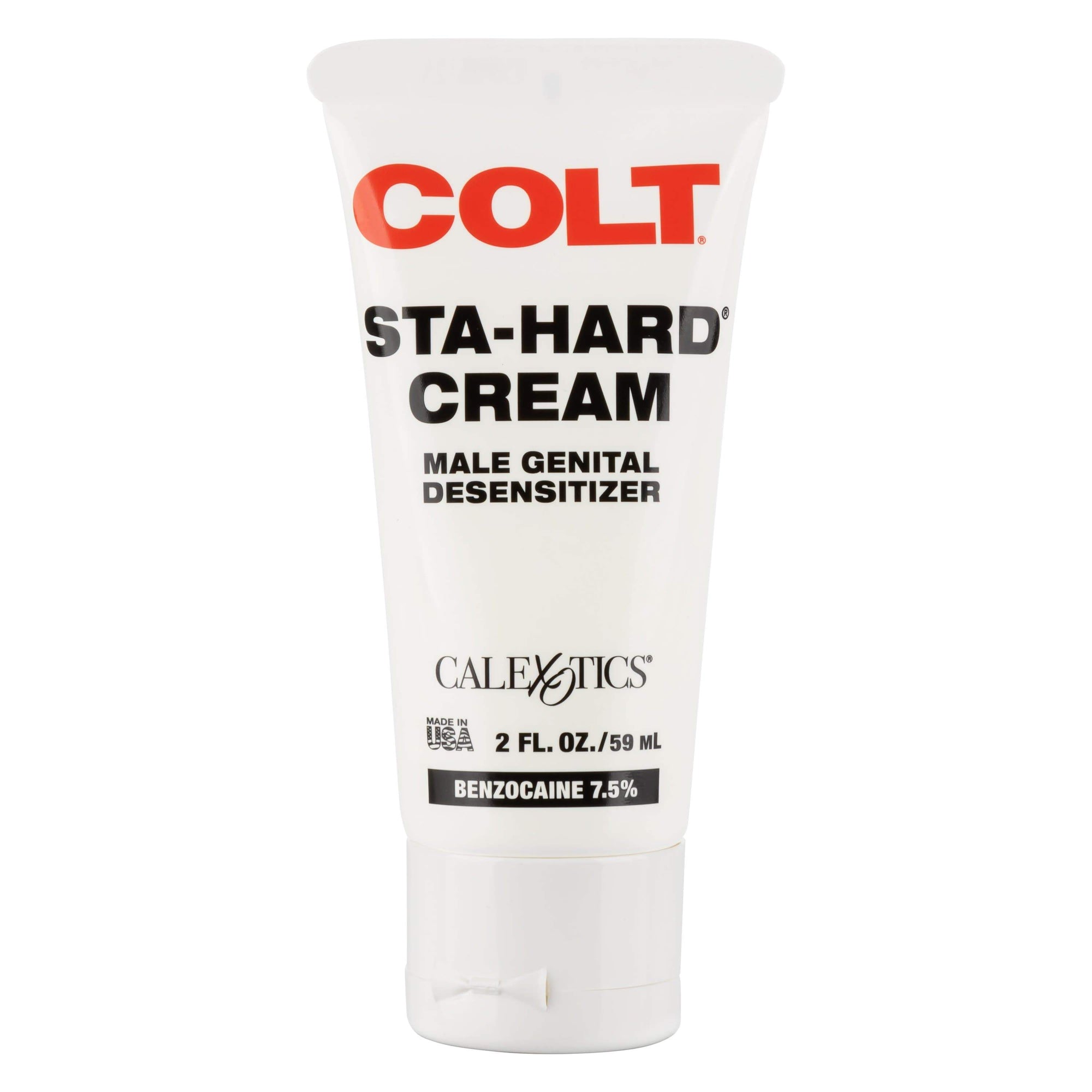 California Exotics - COLT Sta Hard Male Genital Desensitizer Cream 2oz Delayer Durio Asia