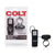 California Exotics - COLT Waterproof Power Cock Ring (Black) Remote Control Cock Ring (Vibration) Non Rechargeable Durio Asia