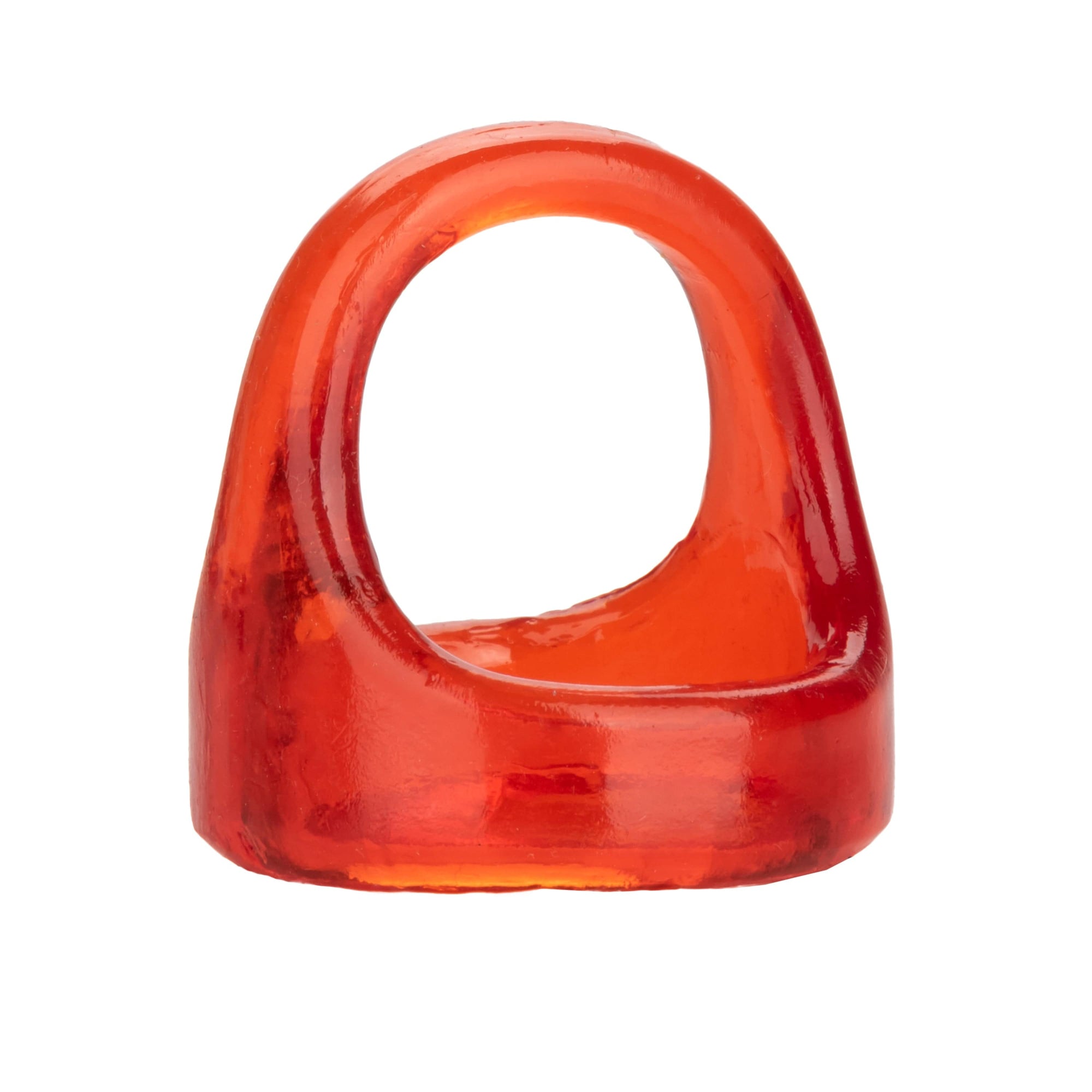 California Exotics - COLT XL Snug Tugger Dual Support Cock Ring (Red) Rubber Cock Ring (Non Vibration) 716770093462 CherryAffairs