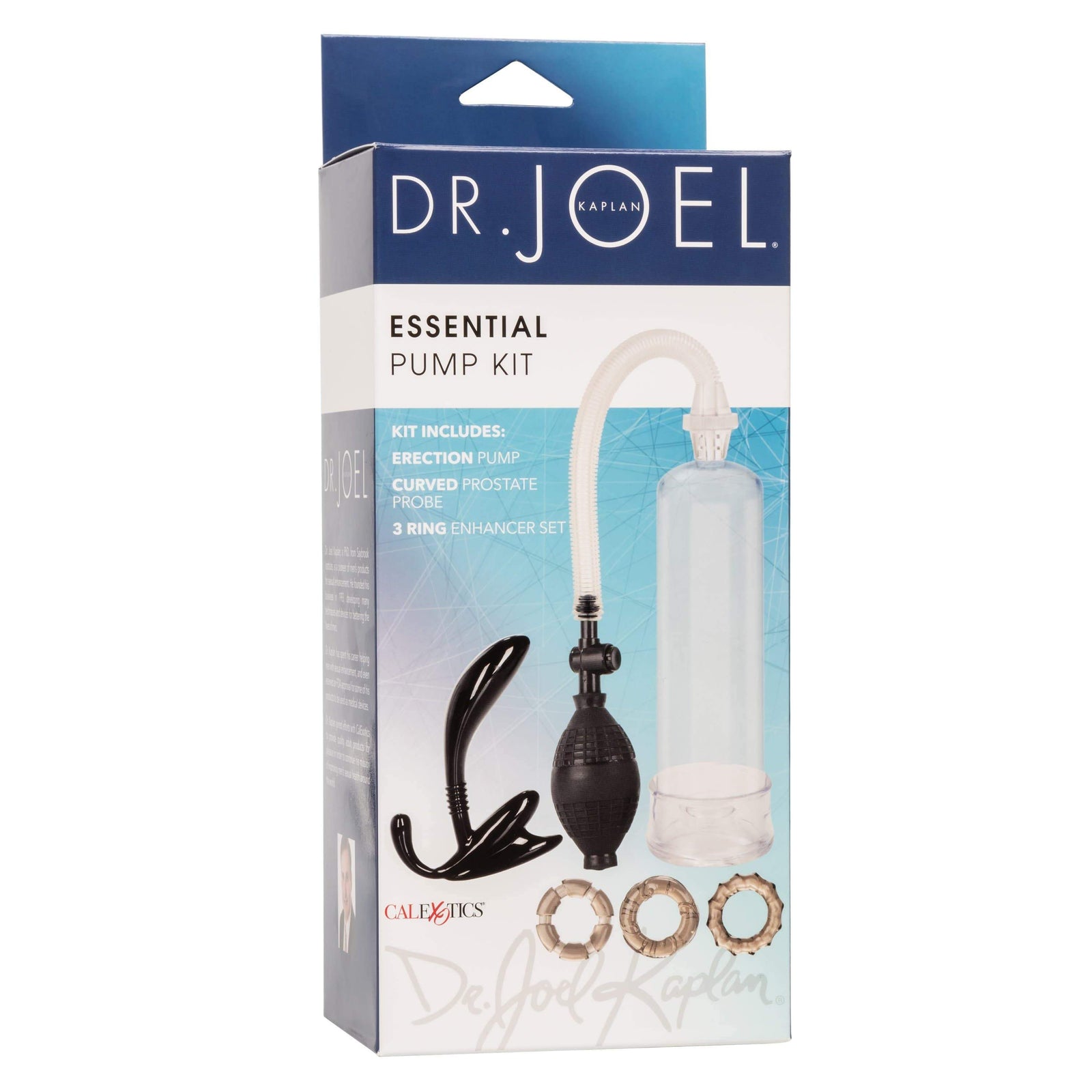 California Exotics - Dr Joel Kaplan Essential Penis Pump Kit (Clear) Penis Pump (Non Vibration) Durio Asia