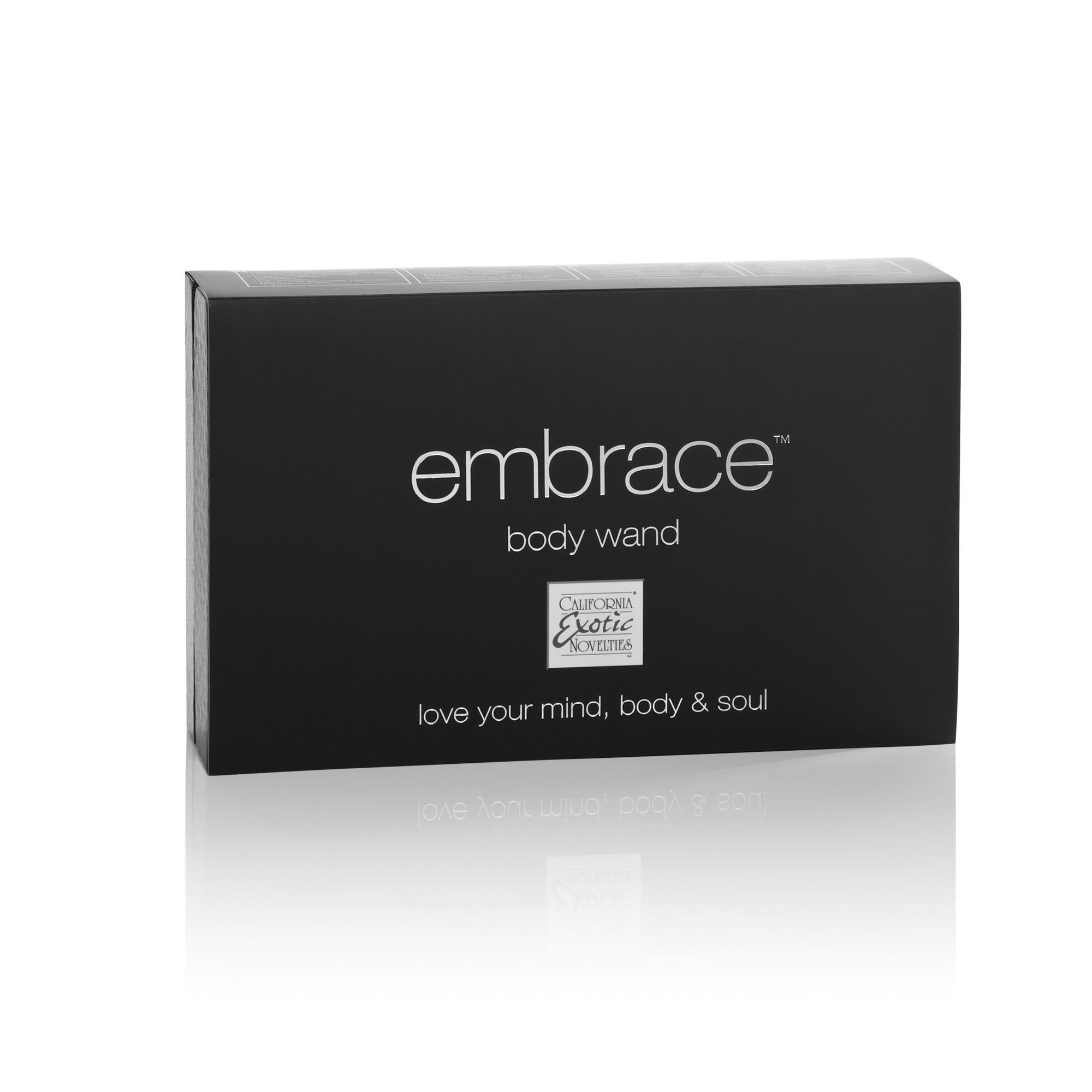 California Exotics - Embrace Rechargeable Body Wand Massager (Black) Wand Massagers (Vibration) Rechargeable Singapore