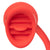 California Exotics - French Kiss Casanova Egg and Clit Massager (Red) Clit Massager (Vibration) Rechargeable 716770094797 CherryAffairs