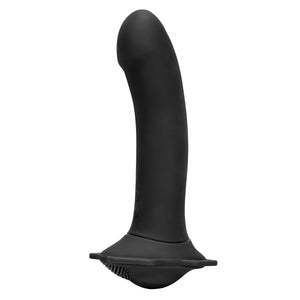 California Exotics - Her Royal Harness Me2 Remote Rumbler Strap On (Black) Strap On with Dildo for Reverse Insertion (Vibration) Rechargeable 716770101457 CherryAffairs