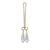 California Exotics - Intimate Play Crystal Clitoral Jewelry Clamp (Gold) Clitoral Clamps Durio Asia