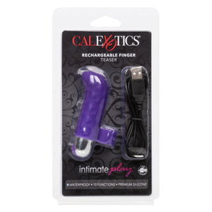 California Exotics - Intimate Play Rechargeable Finger Teaser Clit Massager (Purple) Clit Massager (Vibration) Rechargeable 620050066 CherryAffairs