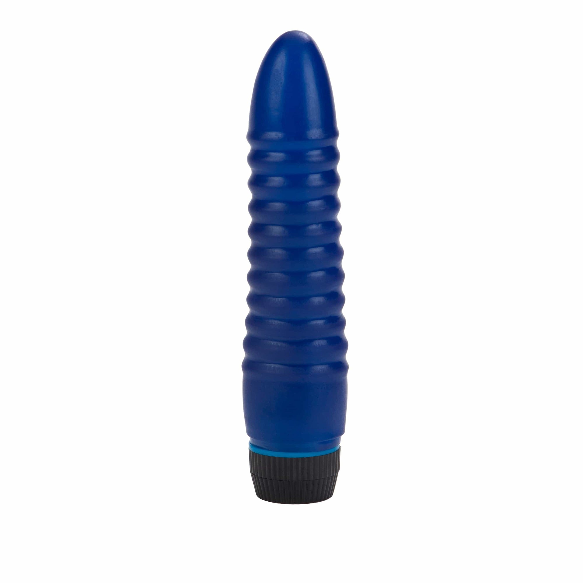 California Exotics - Jelly Future Flex Turbo Dyne Vibrator (Blue) Non Realistic Dildo w/o suction cup (Vibration) Non Rechargeable 716770011121 CherryAffairs