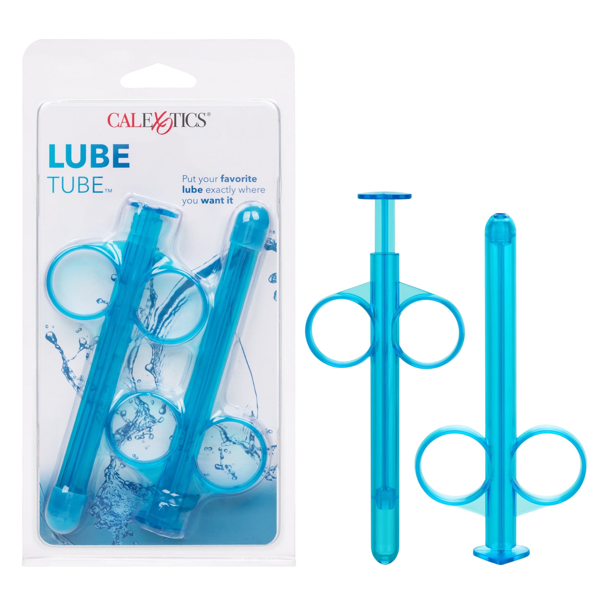 California Exotics - Lube Tube Lube Dispenser Accessory (Blue) Accessories 716770094193 CherryAffairs
