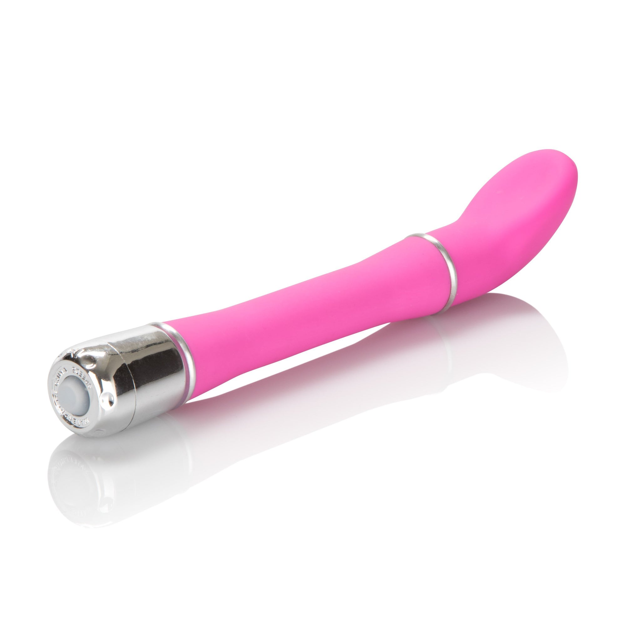 California Exotics - Lulu Satin Scoop Mini Vibrator (Pink) G Spot Dildo (Vibration) Non Rechargeable Singapore