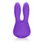 California Exotics - Mini Marvels Silicone Marvelous Bunny Clit Massager  (Purple) Clit Massager (Vibration) Rechargeable Singapore