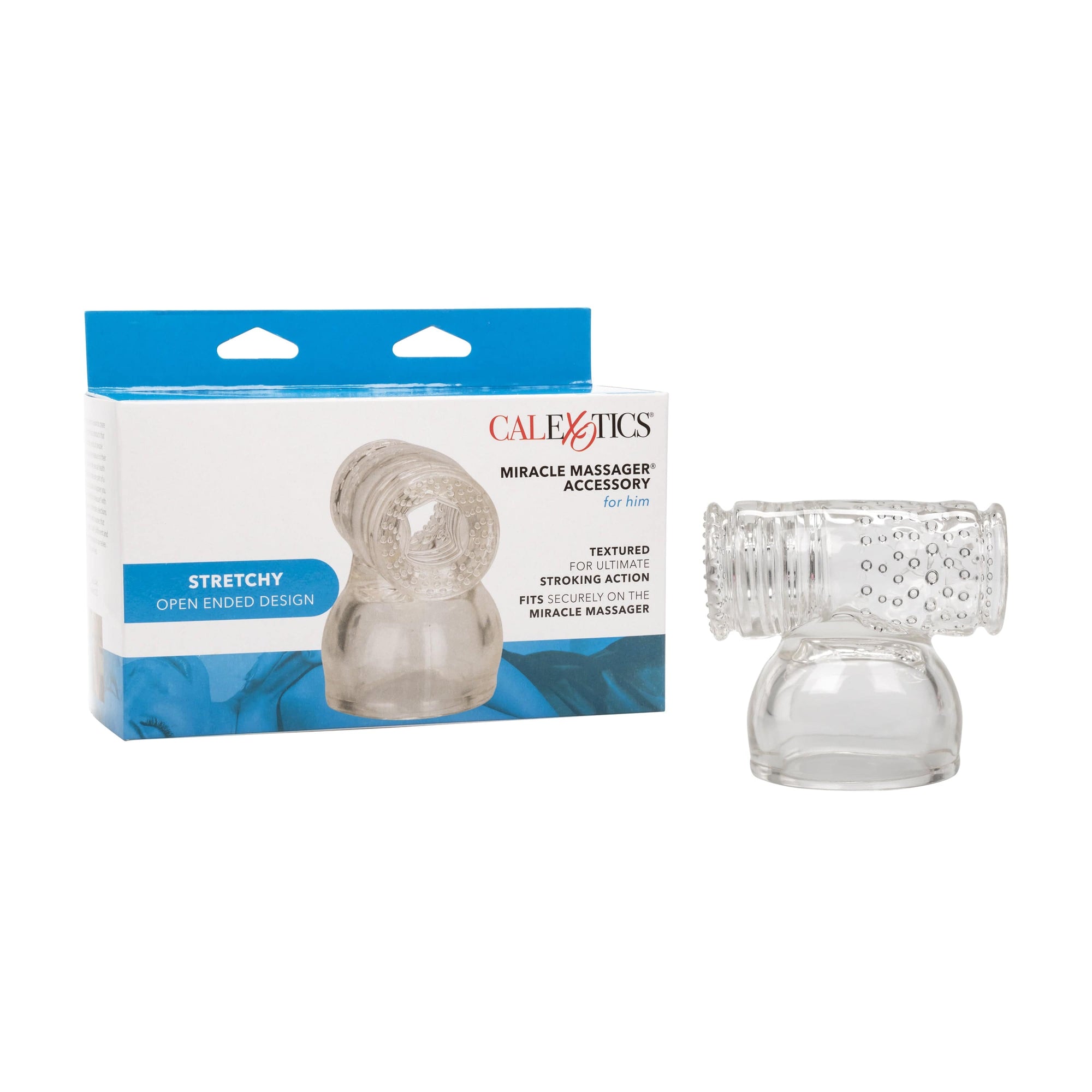 California Exotics - Miracle Massager Accessory For Him (Clear) Accessories 716770052834 CherryAffairs