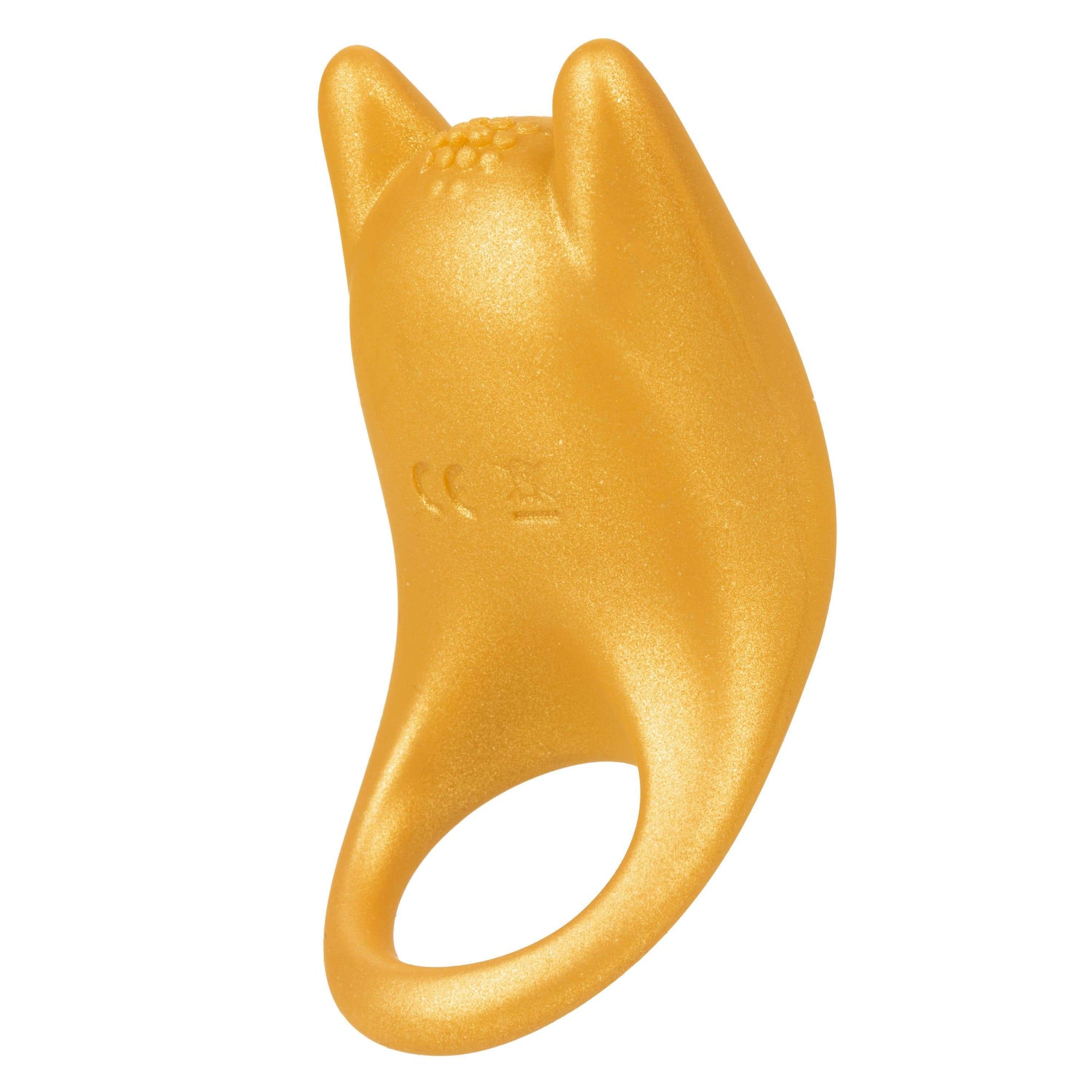 California Exotics - Naughty Bits Horny AF Vibrating Cock Ring (Yellow) Silicone Cock Ring (Vibration) Rechargeable 716770094414 CherryAffairs