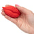 California Exotics - Naughty Bits Muah Discreet Mini Vibrator (Red) Discreet Toys 716770096821 CherryAffairs