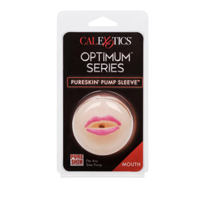 California Exotics - Optimum Series Pure Skin Pump Sleeve Replacement Mouth (Beige) Accessories 620050494 CherryAffairs