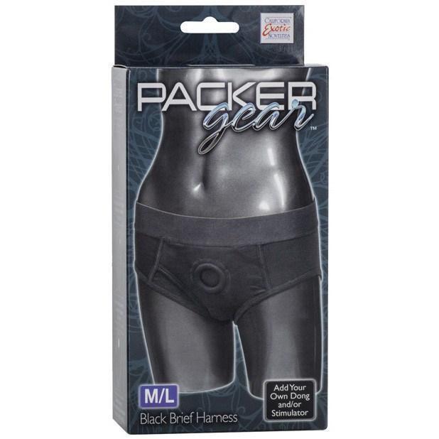 California Exotics - Packer Gear Brief Harness M/L (Black) Strap On w/o Dildo Durio Asia
