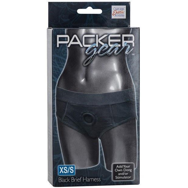 California Exotics - Packer Gear Brief Harness XS/S (Black) Strap On w/o Dildo Durio Asia