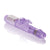 California Exotics - Petite Thrusting Jack Rabbit Intermediate Vibrator (Purple) Rabbit Dildo (Vibration) Non Rechargeable