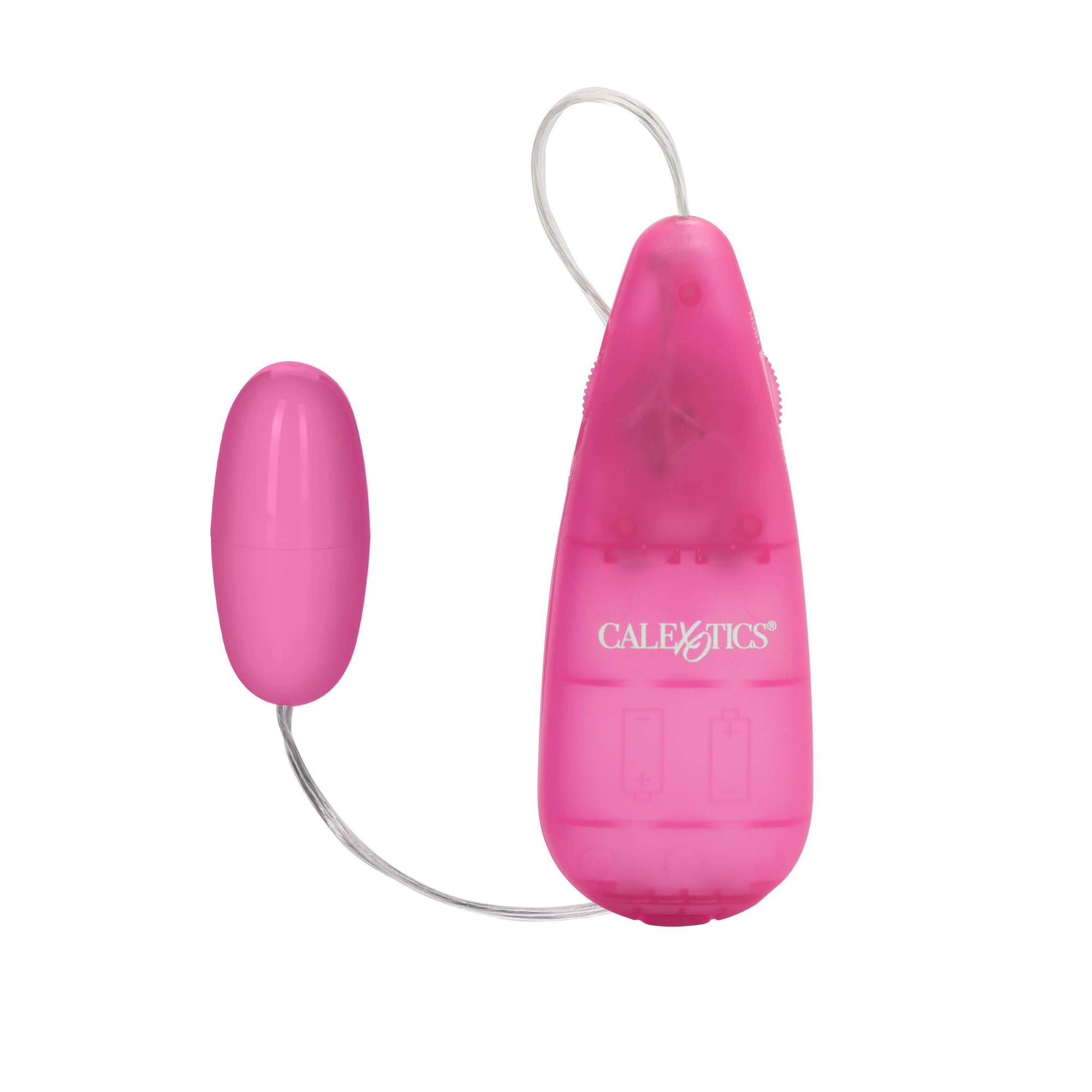California Exotics - Pocket Exotics Vibrating Pink Passion Bullet Vibrator (Pink) Wired Remote Control Egg (Vibration) Non Rechargeable 716770003980 CherryAffairs