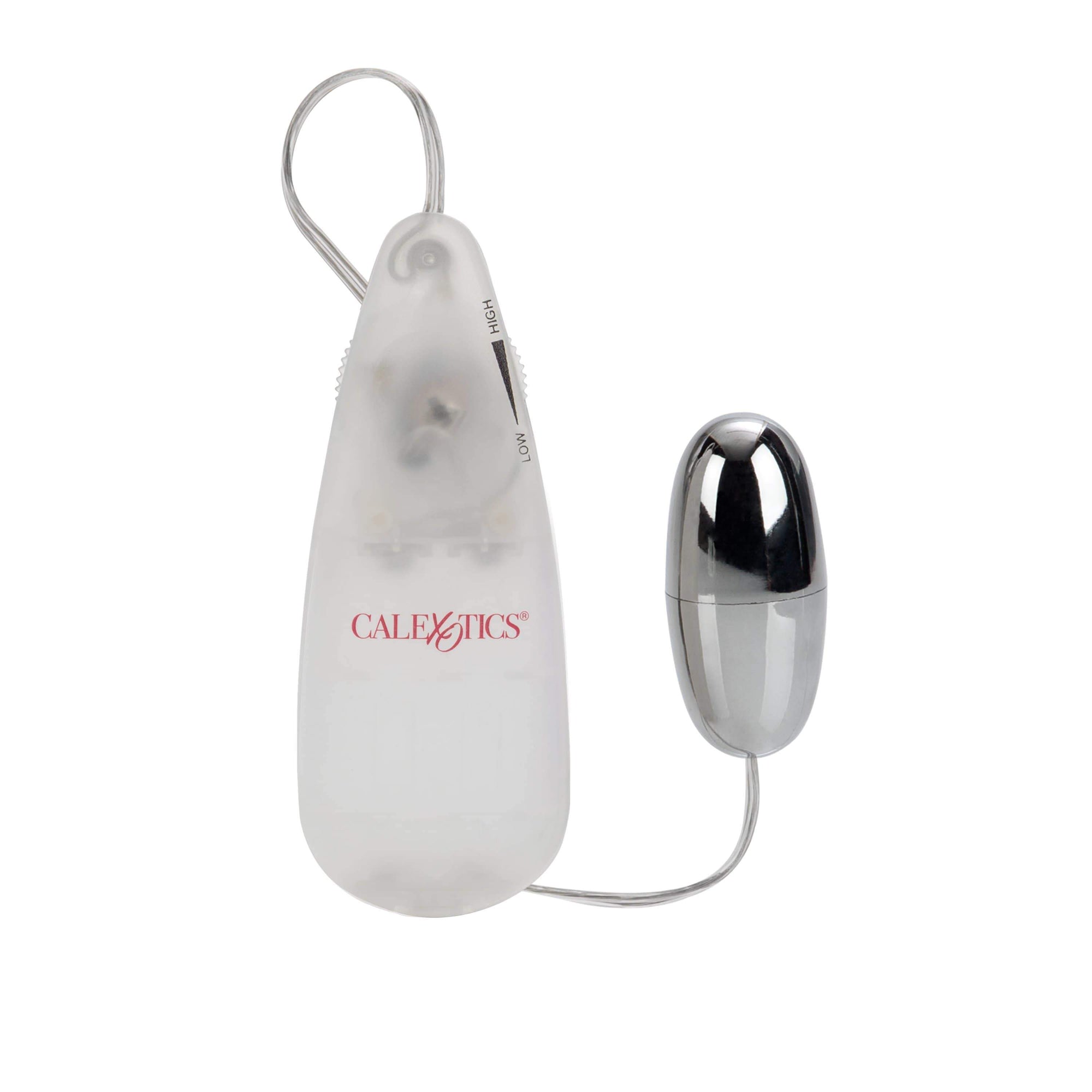 California Exotics - Pocket Exotics Vibrating Silver Bullet with Remote (SIlver) Wired Remote Control Egg (Vibration) Non Rechargeable Durio Asia