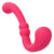 California Exotics - Pretty Little Wands Curvy Flexible G Spot Vibrator (Pink) G Spot Dildo (Vibration) Rechargeable 716770101785 CherryAffairs