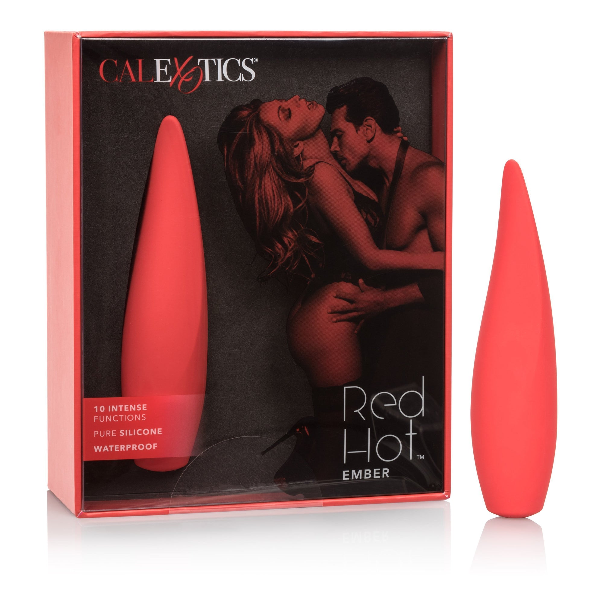 California Exotics - Red Hot Ember Rechargeable Clit Massager (Red) Clit Massager (Vibration) Rechargeable Durio Asia