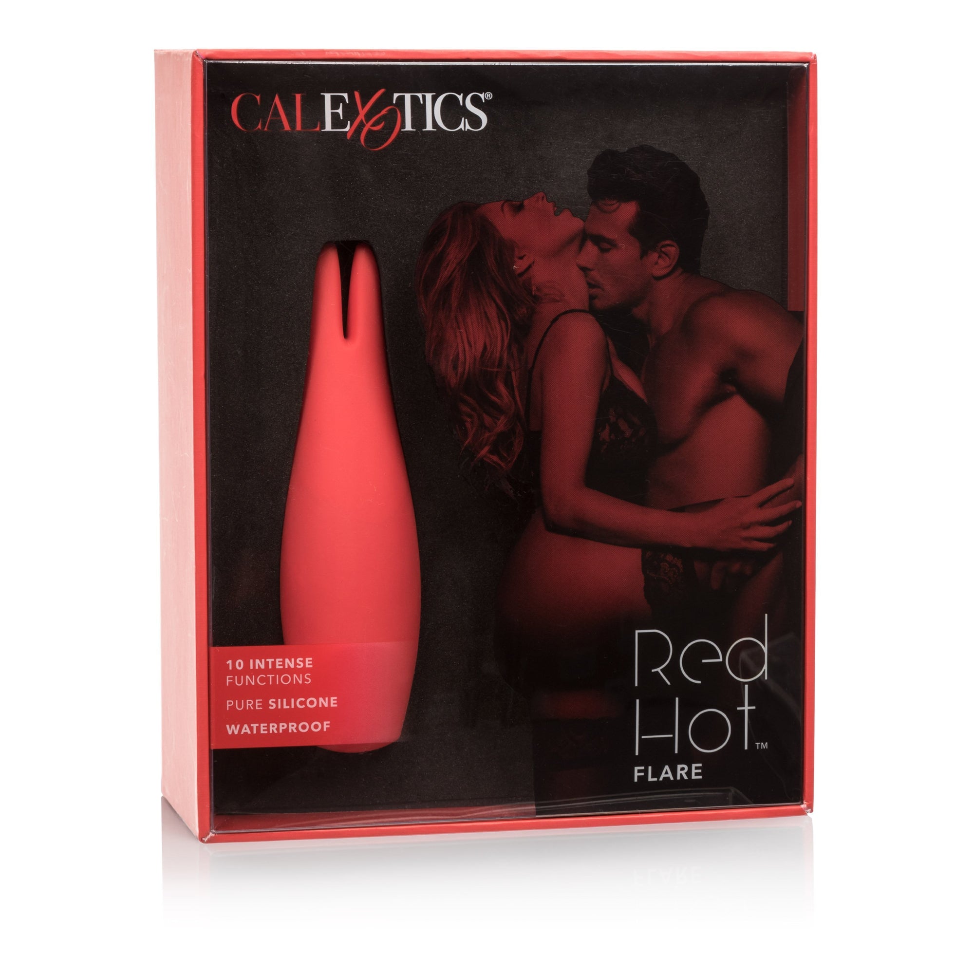 California Exotics - Red Hot Flare Rechargeable Clit Massager (Red) Clit Massager (Vibration) Rechargeable Singapore