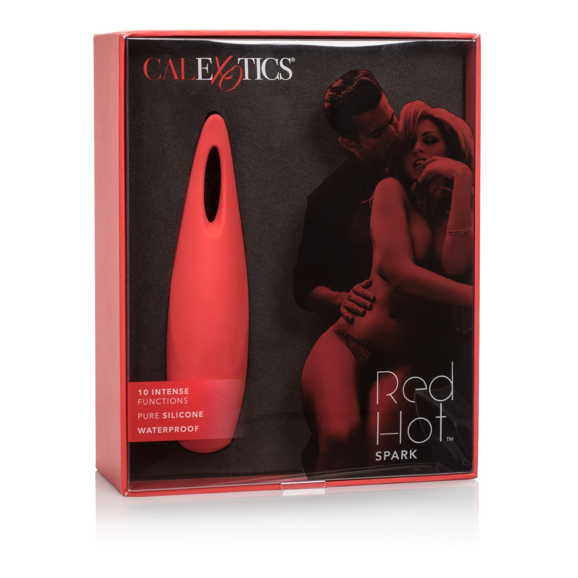 California Exotics - Red Hot Spark Rechargeable Clit Massager (Red) Clit Massager (Vibration) Rechargeable Singapore