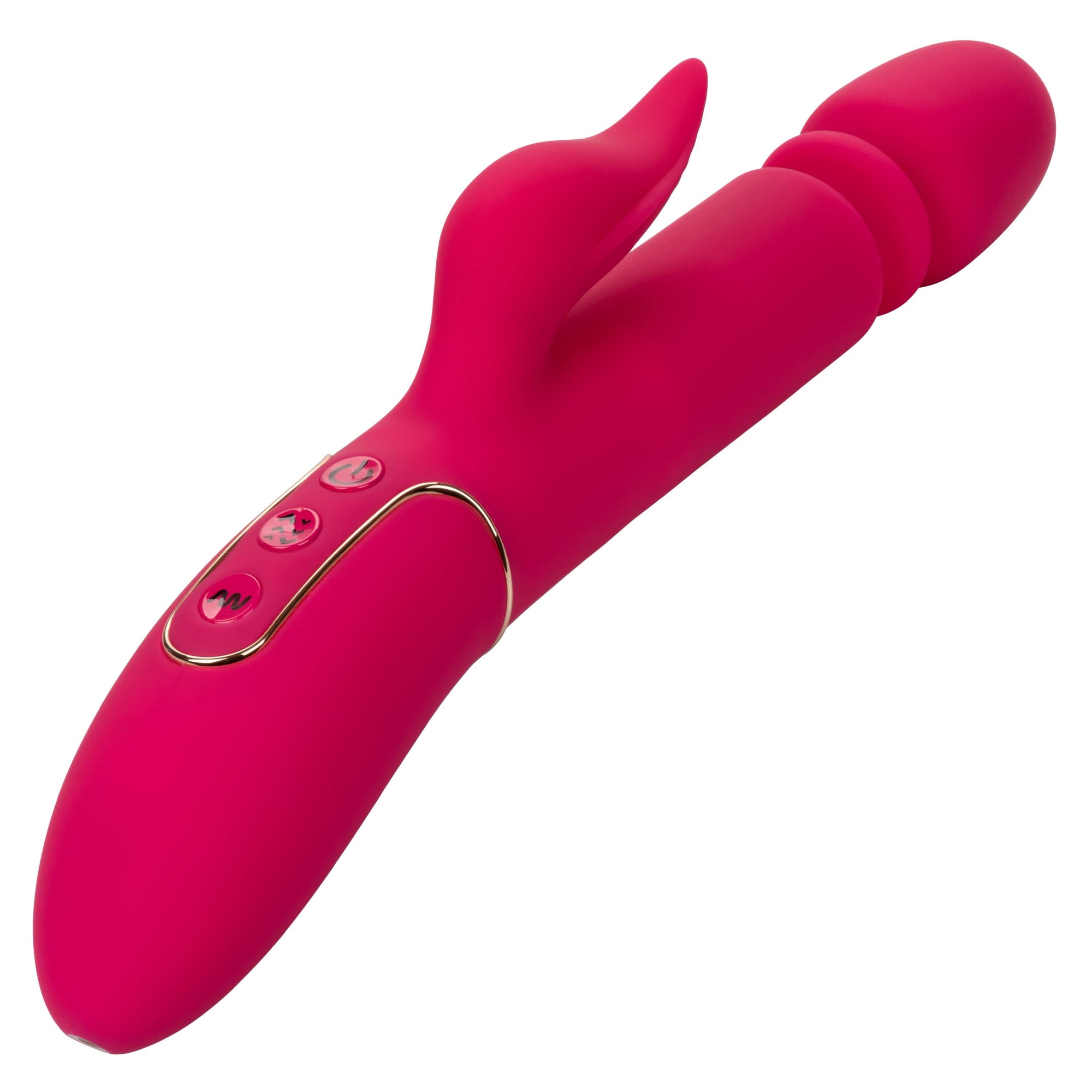 California Exotics - Shameless Slim Charmer Rabbit Vibrator (Pink) Rabbit Dildo (Vibration) Rechargeable 716770096784 CherryAffairs