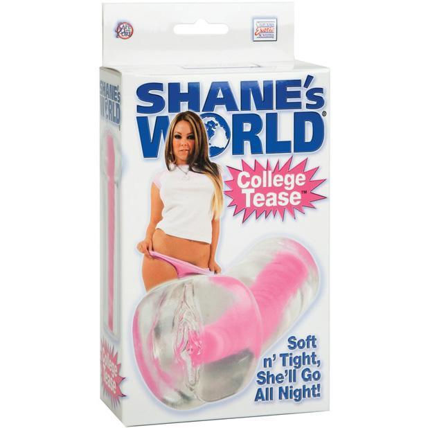 California Exotics - Shane&#39;s World College Tease Pussy Masturbator (Pink) Masturbator Vagina (Non Vibration) Durio Asia