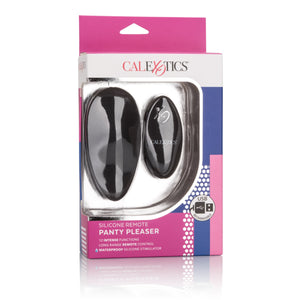 California Exotics - Silicone Remote Panty Pleaser Vibrator (Black) Panties Massager Remote Control (Vibration) Rechargeable Singapore