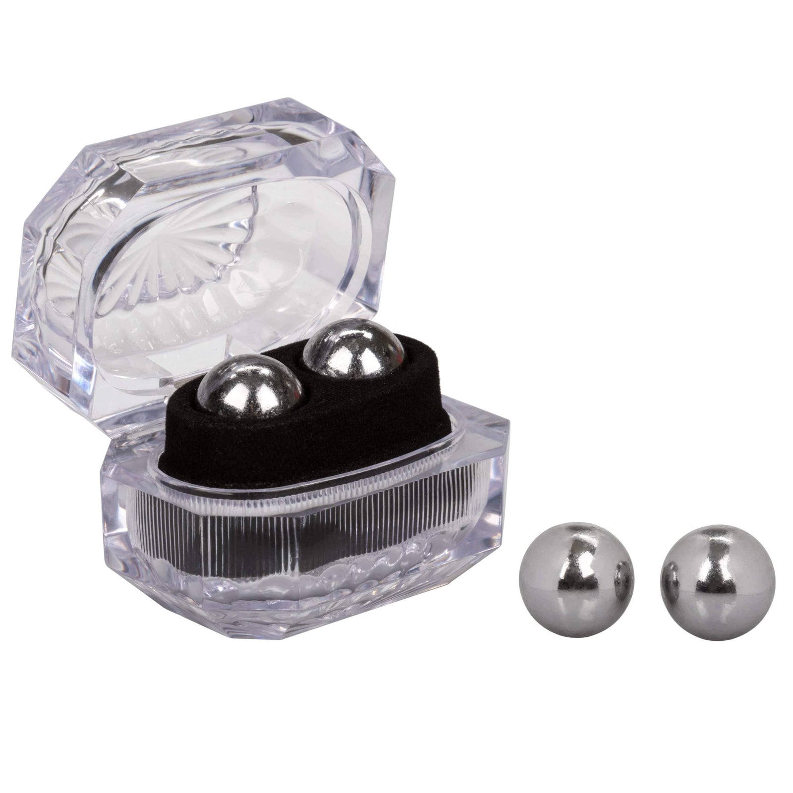 California Exotics - Silver Kegel Balls In Presentation Box (Silver) Kegel Balls (Non Vibration) Durio Asia
