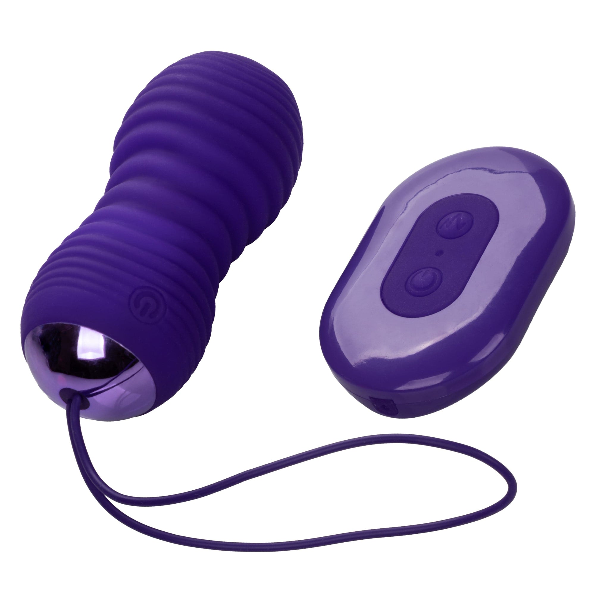 California Exotics - Slay ThrustMe Remote Control Thursting Egg Massager (Purple) Wireless Remote Control Egg (Vibration) Rechargeable 620083980 CherryAffairs