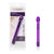 California Exotics - Slender Tulip Wand Slimline Vibrator (Purple) Non Realistic Dildo w/o suction cup (Vibration) Non Rechargeable Singapore