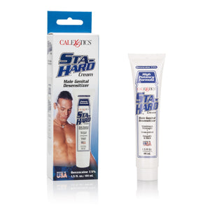 California Exotics - Sta Hard Male Genital Desensitizer Delay Cream (White) Delayer Durio Asia