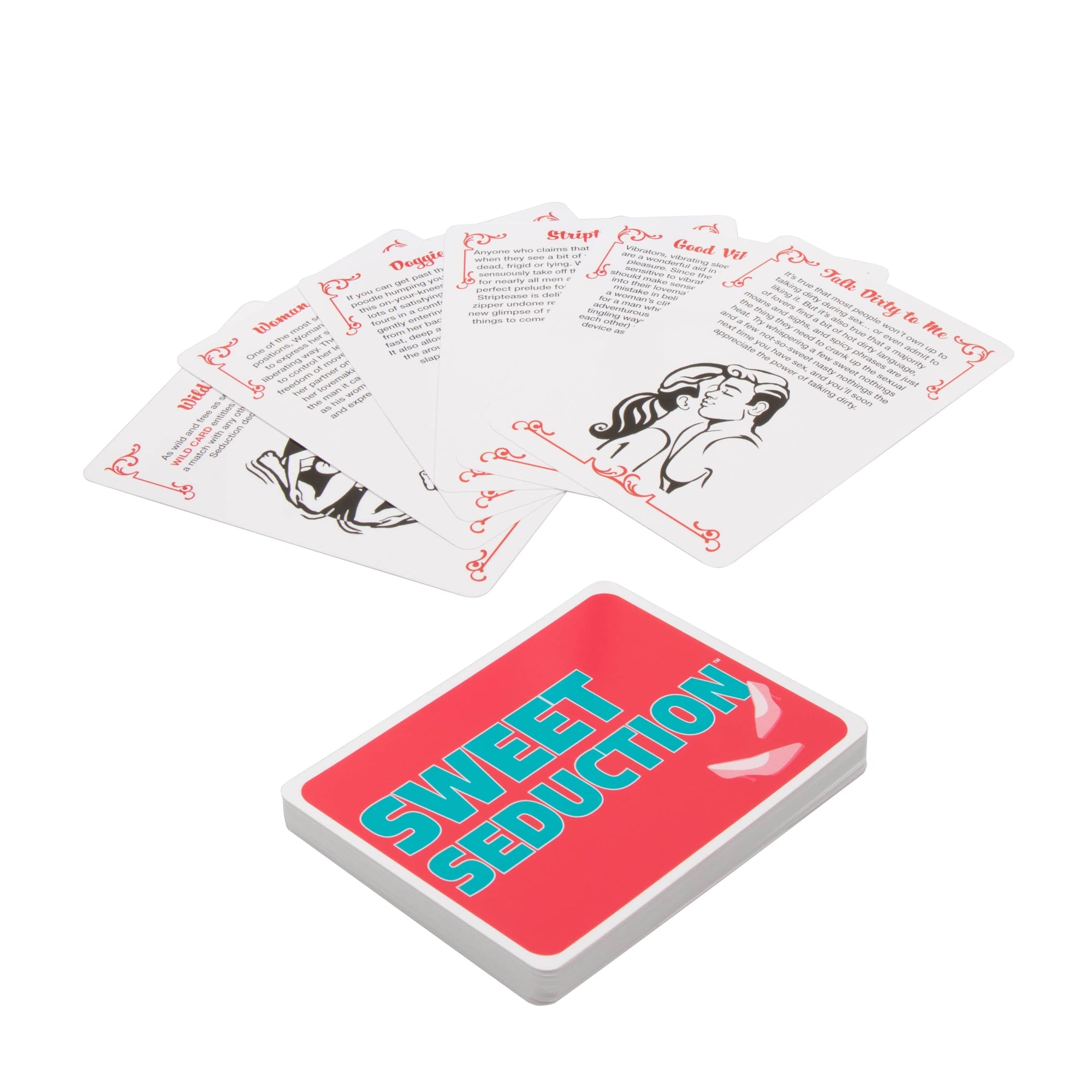 California Exotics - Sweet Seduction Sexy Couple's Card Game Games 620084215 CherryAffairs
