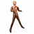 California Exotics - The Mail Man Inflatable Love Doll Masturbator Dildo 5.5" (Brown) Doll 716770101679 CherryAffairs